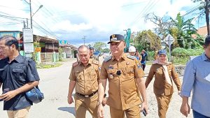 Pembangunan Jalan Dimulai, Wali Kota Metro Ancam Blacklist Pemborong Nakal